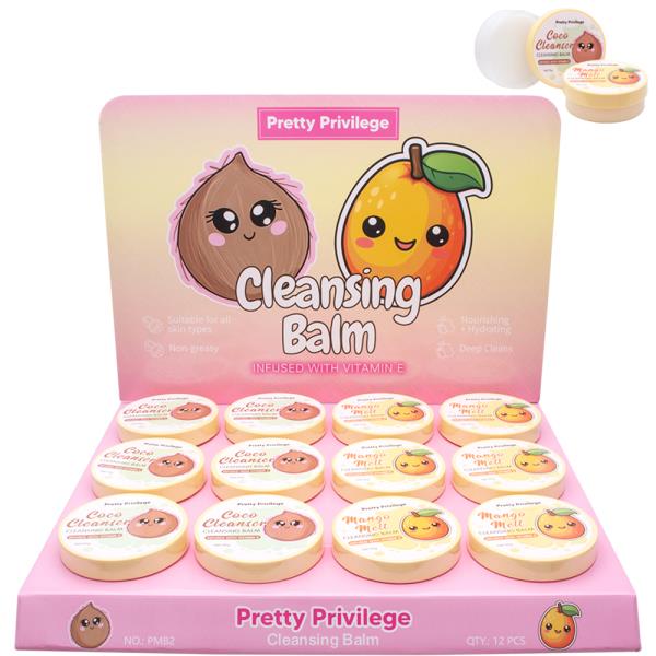 PRETTY PRIVILEGE CLEANSING BALM (12 UNITS)