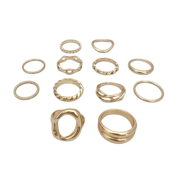 METAL MULTI RING SET
