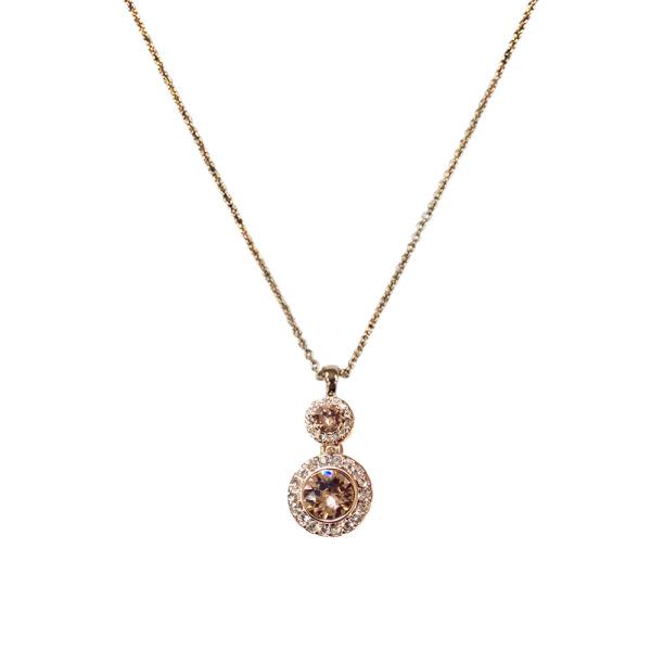 RONDELLE POST DANGLE NECKLACE