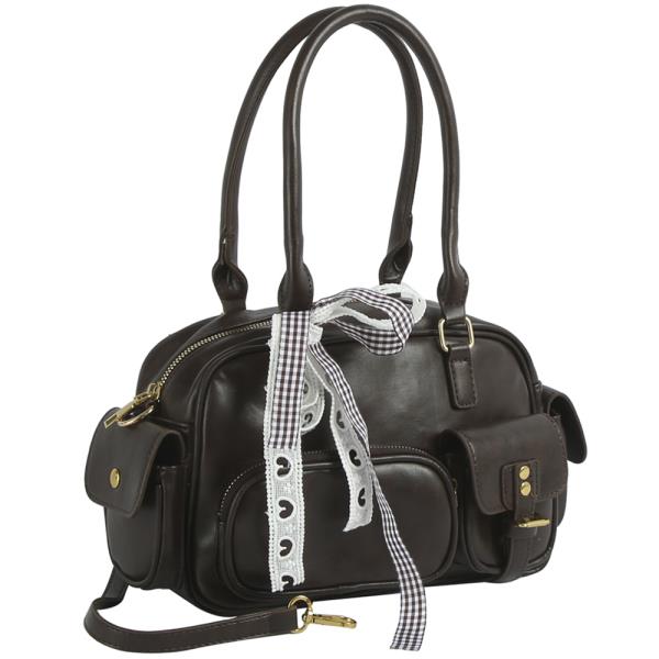 SMOOTH STYLISH HANDLE SATCHEL BAG