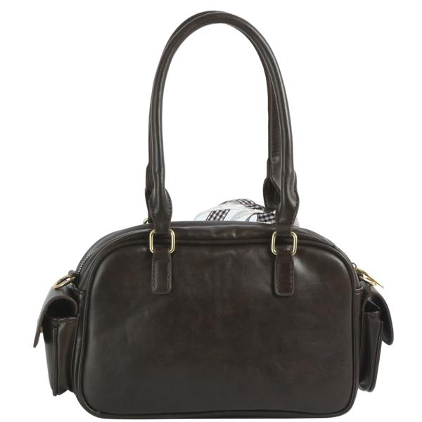SMOOTH STYLISH HANDLE SATCHEL BAG