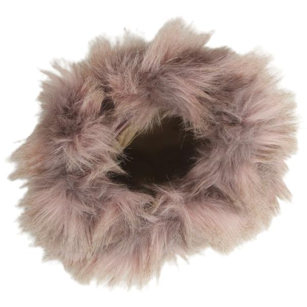 FUR ALL OVER HANDLE BAG