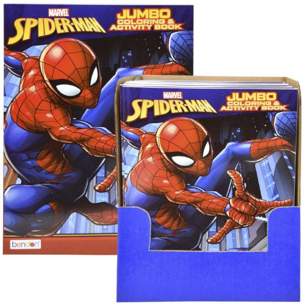 SPIDERMAN 64PG COLORING BOOK