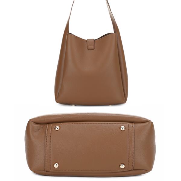 2IN1 FASHION SHOULDER HOBO W ZIPPER POUCH SET