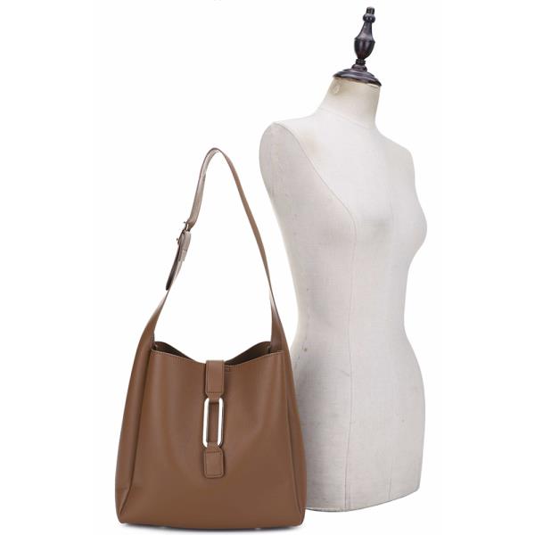 2IN1 FASHION SHOULDER HOBO W ZIPPER POUCH SET