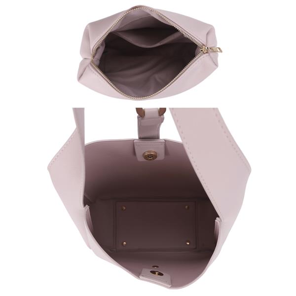 2IN1 FASHION SHOULDER HOBO W ZIPPER POUCH SET