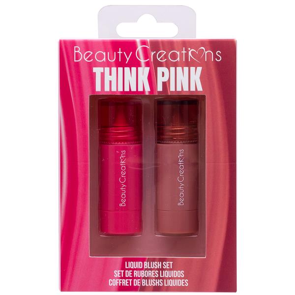 BEAUTY CREATIONS THINK PINK LIQUID BLUSH SET