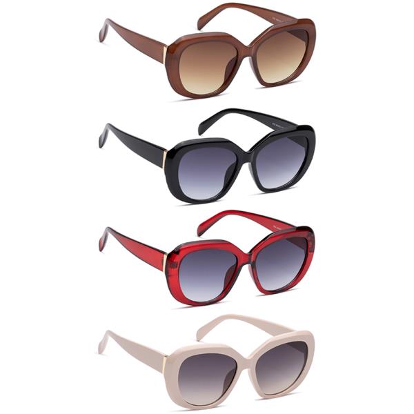 ROUND BUTTERFLY CHIC SUNGLASSES 1DZ