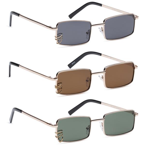 SQUARE RINGS DESIGN SUNGLASSES 1DZ