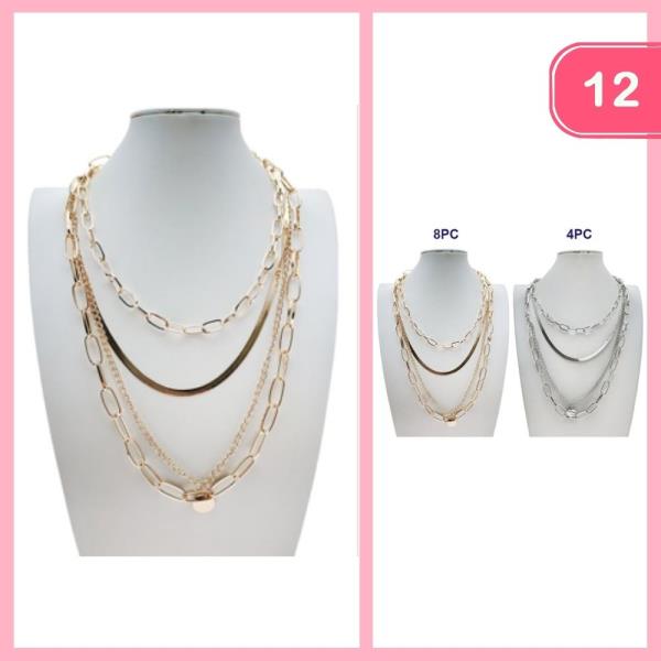 LAYERED NECKLACE (12 UNITS)