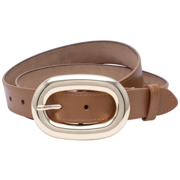 OVAL SMOOTH BUCKLE BELT