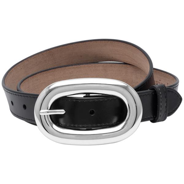OVAL SMOOTH BUCKLE BELT