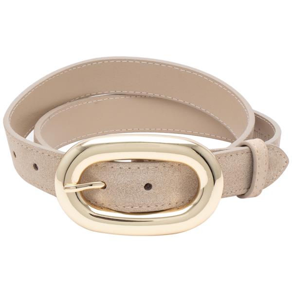MODERN OVAL BUCKLE BELT