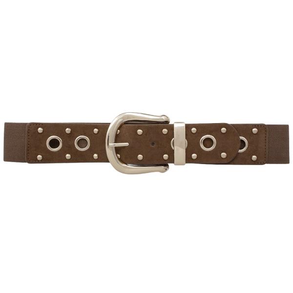 STUD BUCKLE METAL BELT