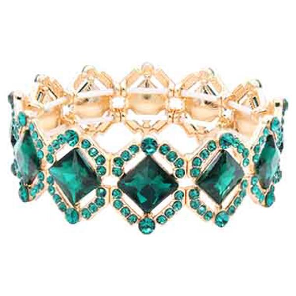 TOPAZ CRYSTAL STRETCH BRACELET