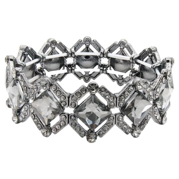 TOPAZ CRYSTAL STRETCH BRACELET