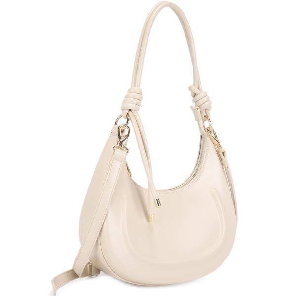 CURVE SMOOTH DESIGN SHOULDER BAG W STRAP