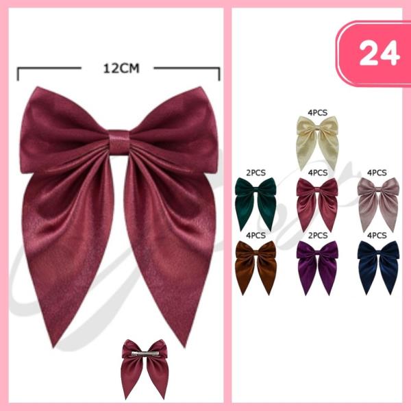 LONG TAIL HAIR BOW (12 UNITS)