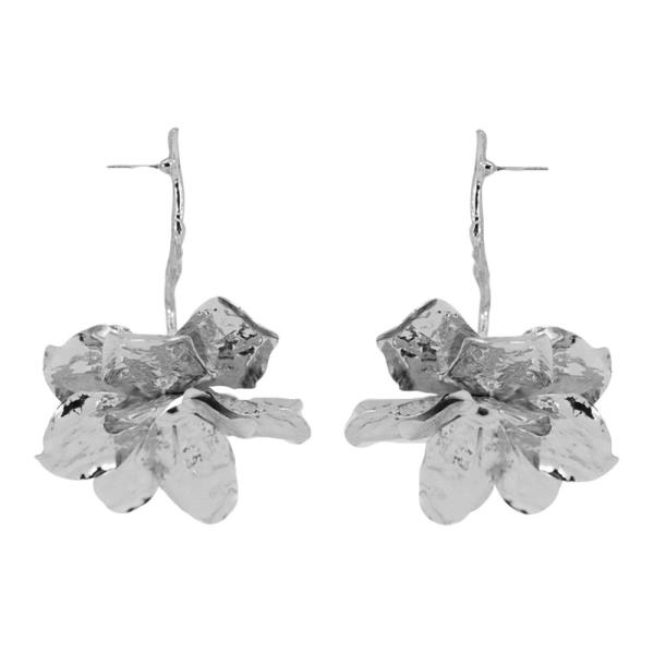 FLOWER STEEL EARRINGS