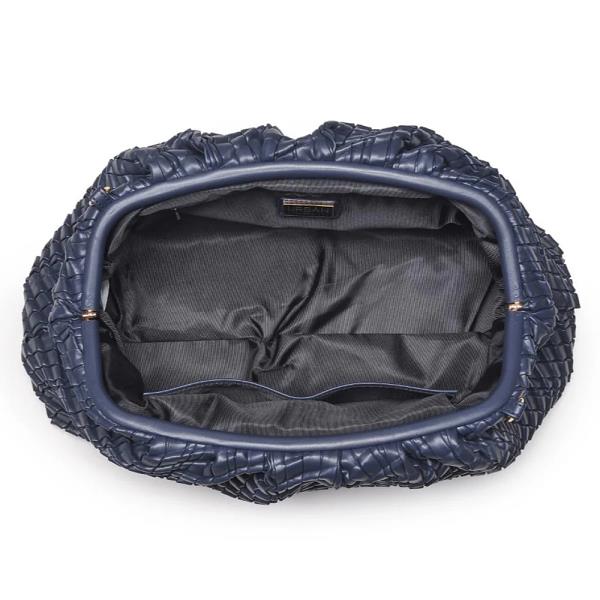 WOVEN DESIGN VERONICA CLUTCH