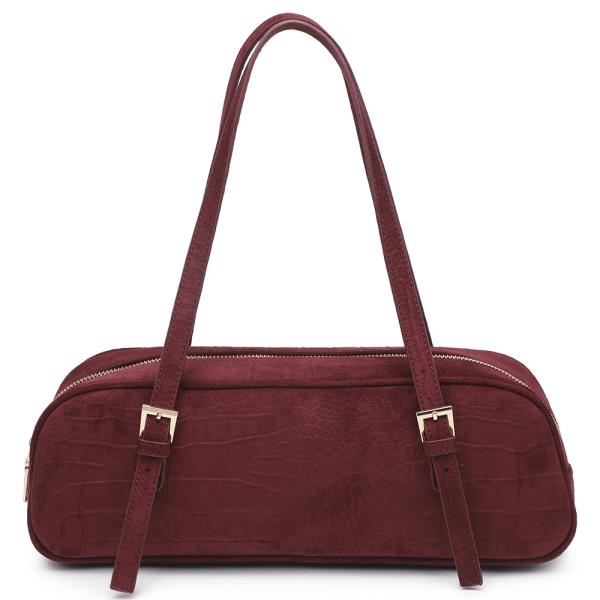 TEXTURED SHOULDER BAG