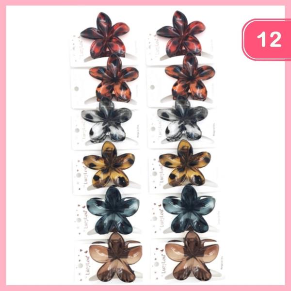 FLOWER CLAW CLIP (12 UNITS)
