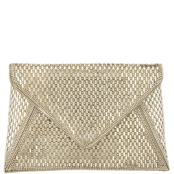 RHINESTONE CLUTCH EVENING BAG
