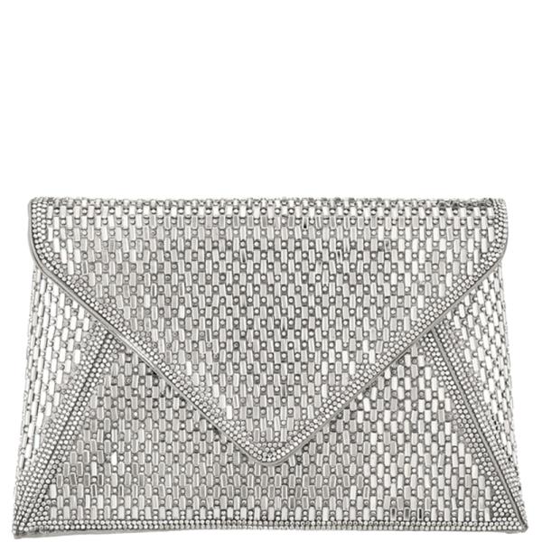 RHINESTONE CLUTCH EVENING BAG