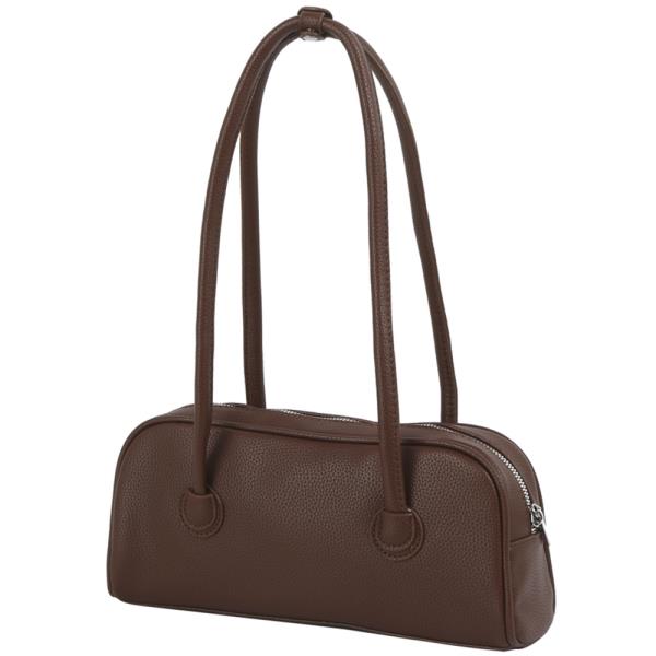 FASHION STUDDED TEXTURE SHOULDER BAG