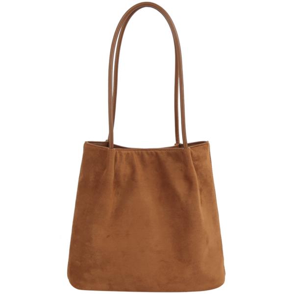 TEXTURED PLAIN TOTE BAG