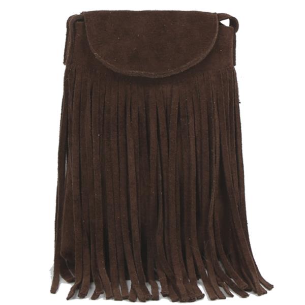 FRINGE SHOULDER CROSSBODY BAG