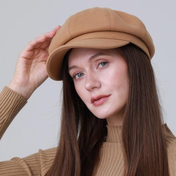 BRITISH STYLE CADET HAT – VINTAGE OCTAGONAL MILITARY CAP