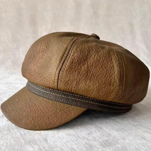 VINTAGE LIEUTENANT HAT – MILITARY OFFICER CAP WITH DETAILED STITCHING