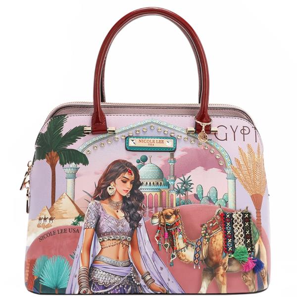 NICOLE LEE QUEEN CLEOPATRA DOME BAG