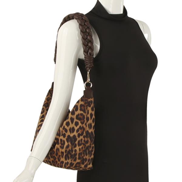 ANIMAL PRINT SHOULDER BAG