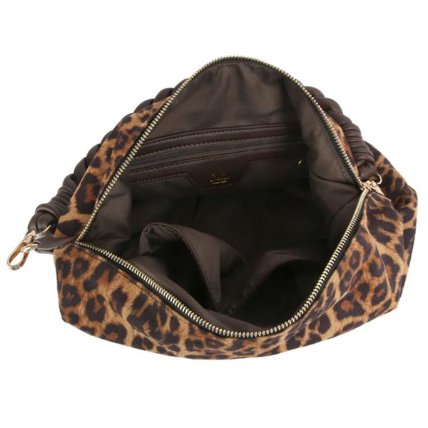 ANIMAL PRINT SHOULDER BAG