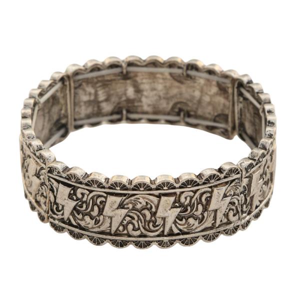 LIGHTING PATTERN METAL BRACELET