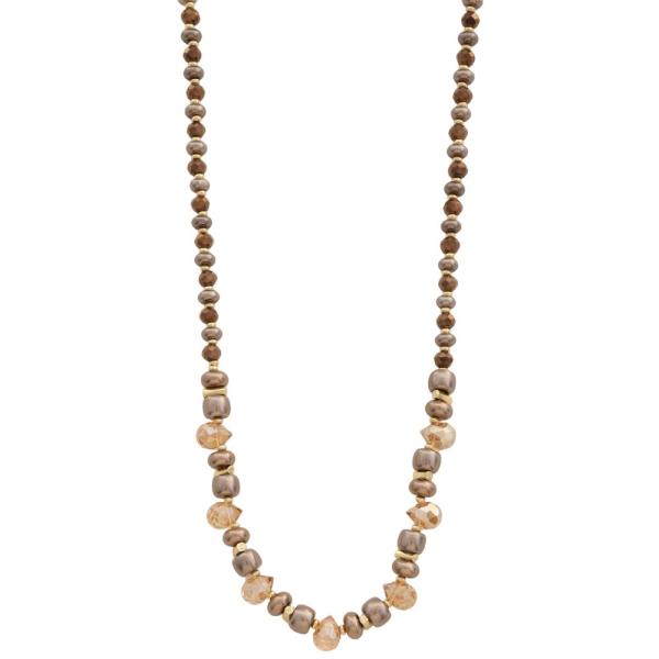 MIXED BEAD NECKLACE