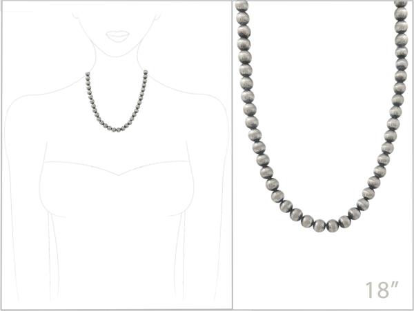 WESTERN NAVAJO BEADED NECKLACE