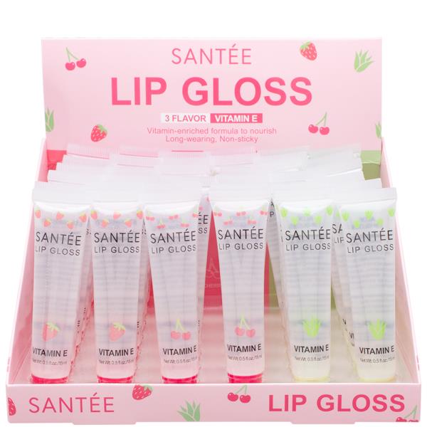 SANTEE VITAMIN E LIP GLOSS (36 UNITS)