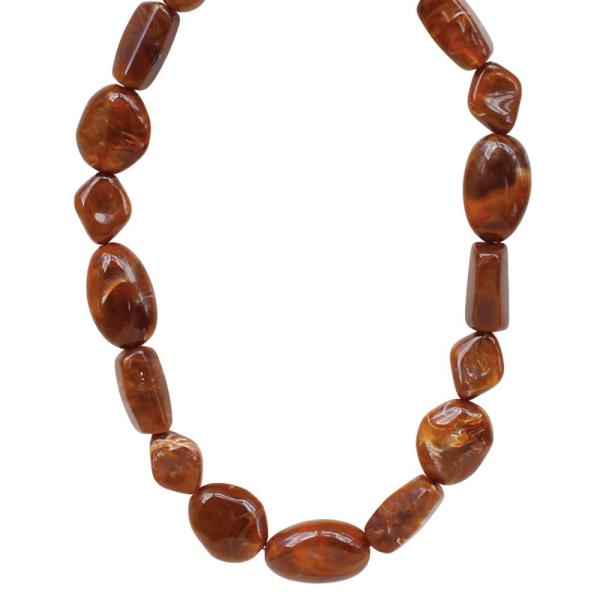 RESIN BEAD NECKLACE