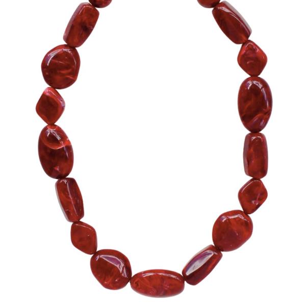 RESIN BEAD NECKLACE