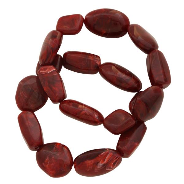 RESIN BEAD BRACELET SET