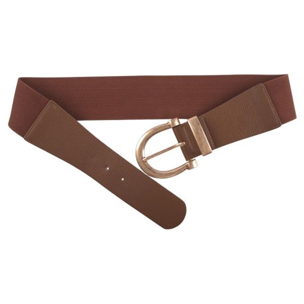 METAL BUCKLE ELASTIC BELT