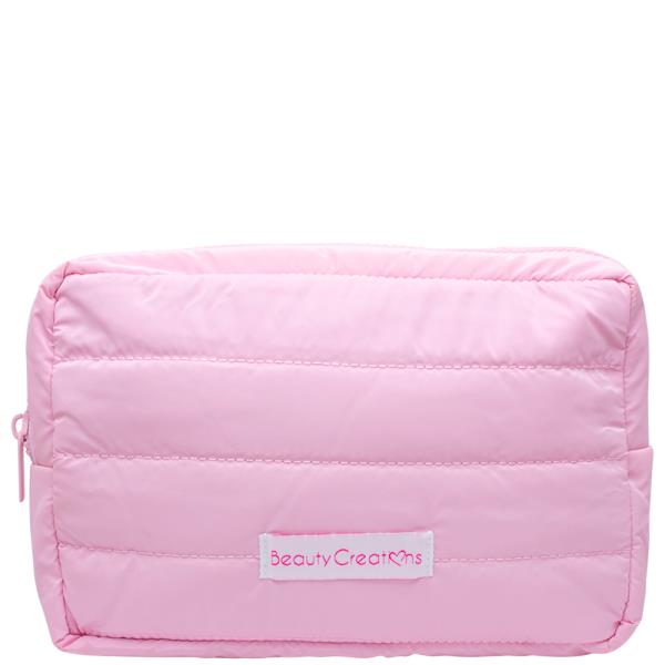 BEAUTY CREATIONS PUFF COSMETIC BAG PINK