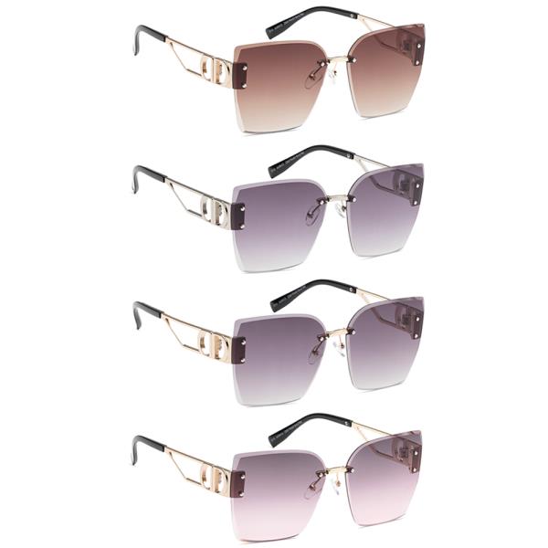 FASHION SQUARE SUNGLASSES 1DZ