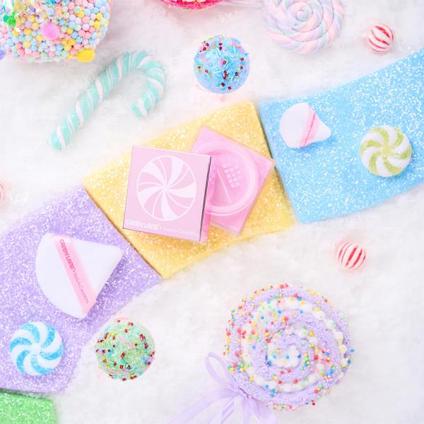 BEAUTY CREATIONS X CANDY LAND I WANT CANDY LOOSE POWDER AND PUFF SET