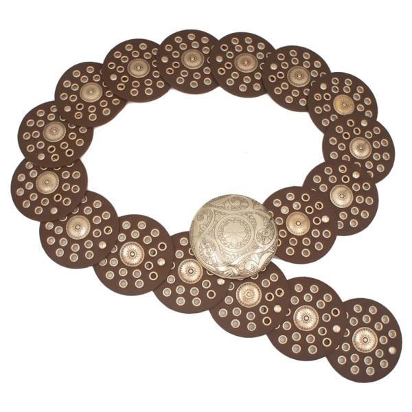 FLORA MANDALA DISC EYELET HIP BELT