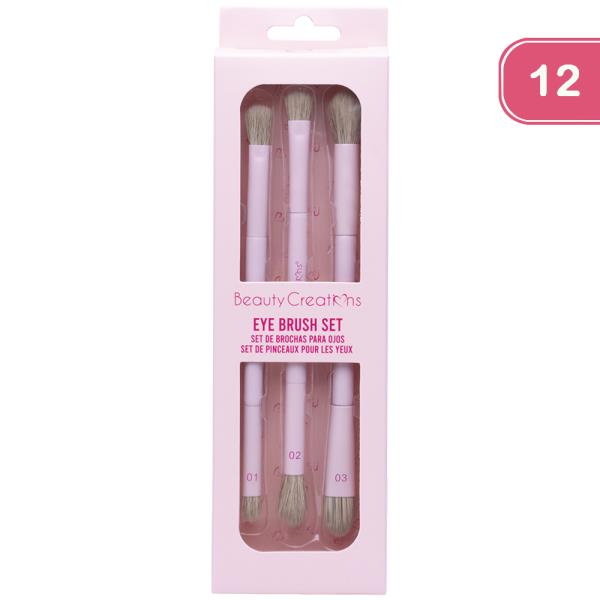 BEAUTY CREATIONS EYE BRUSH SET (12 UNITS)