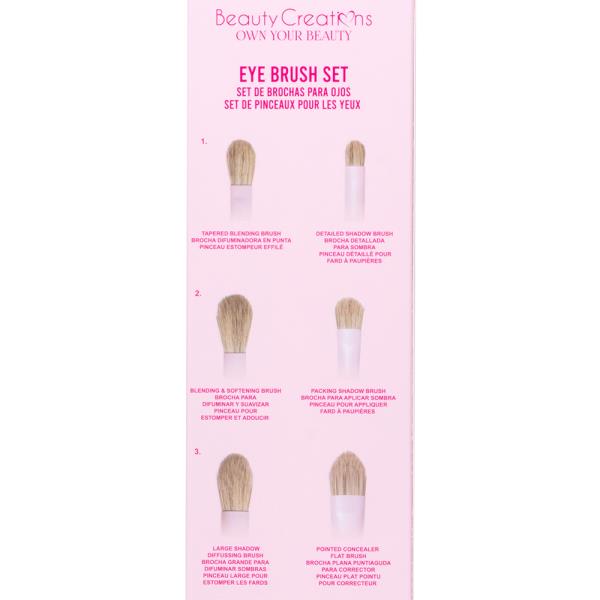 BEAUTY CREATIONS EYE BRUSH SET (12 UNITS)